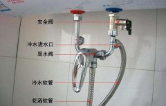 电热水器各接口的安装方法