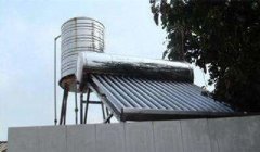 水管太阳能热水器故障