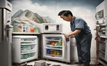 冰箱水流声不制冷,什么原因和解决方法